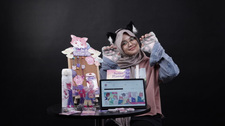 komik strip karya mahasiswa universitas dinamika