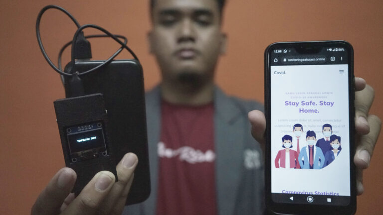 Mahasiswa Undika Ciptakan Saturasi Oksigen Online