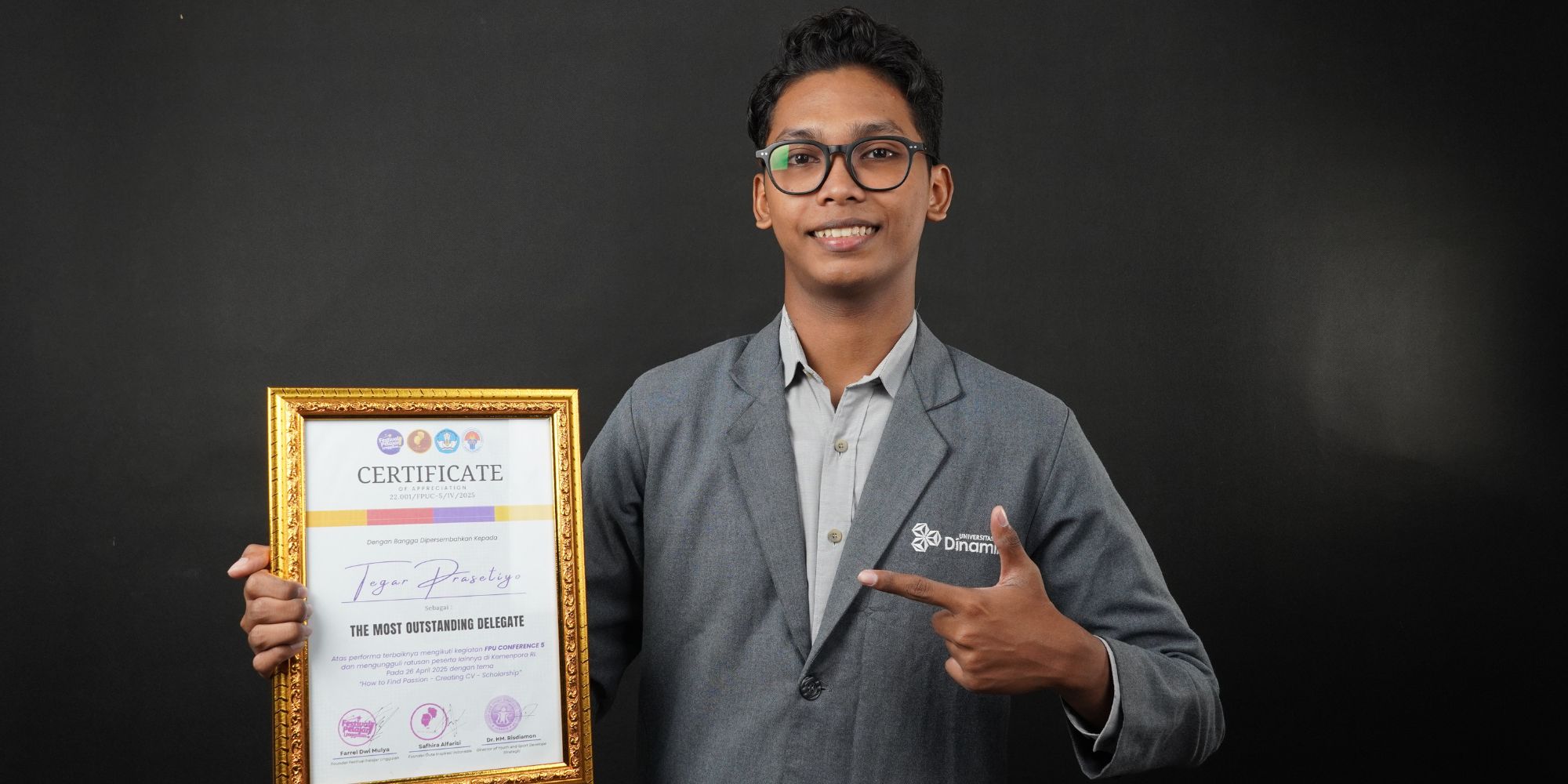 Mahasiswa Berprestasi Undika Raih Gelar Delegasi Terbaik FPU 2025