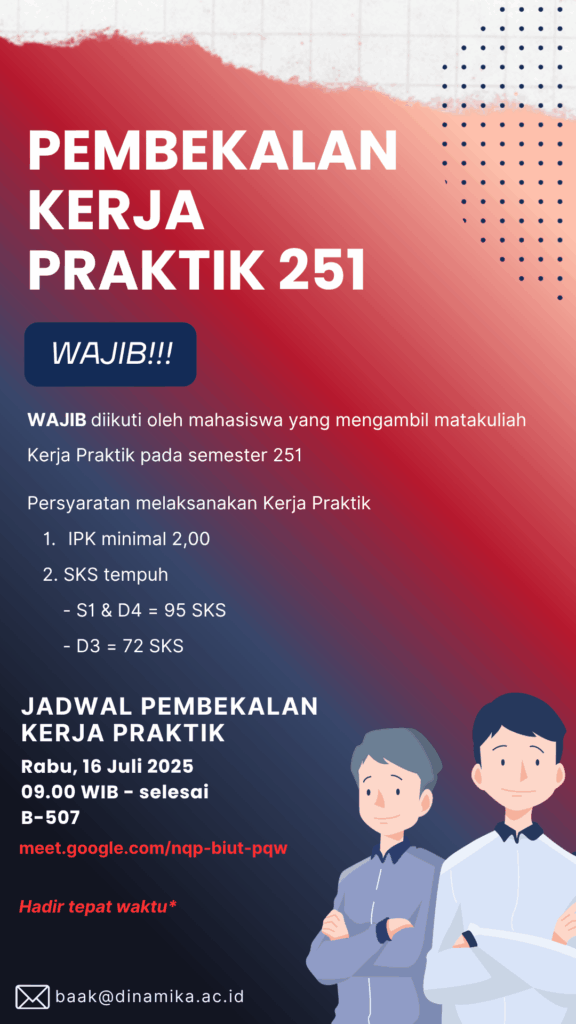 PEMBEKALAN KERJA PRAKTI