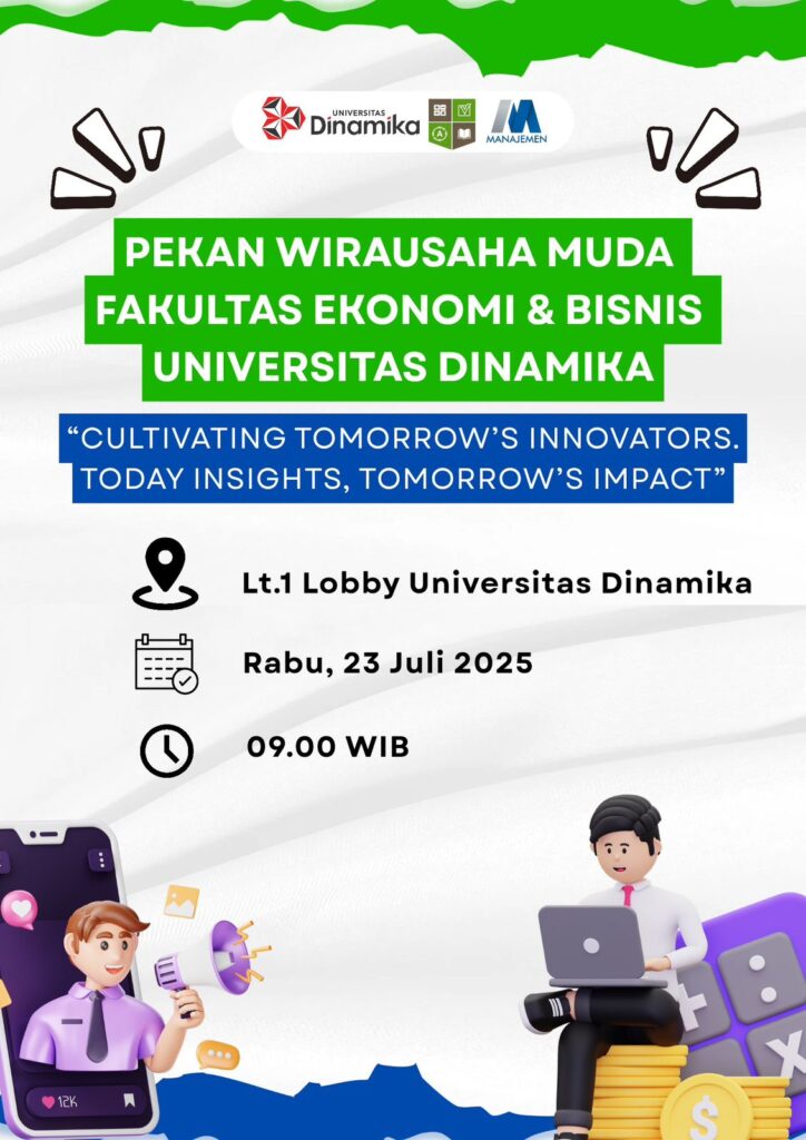 Poster Pekan Wirausaha Muda FEB Undika