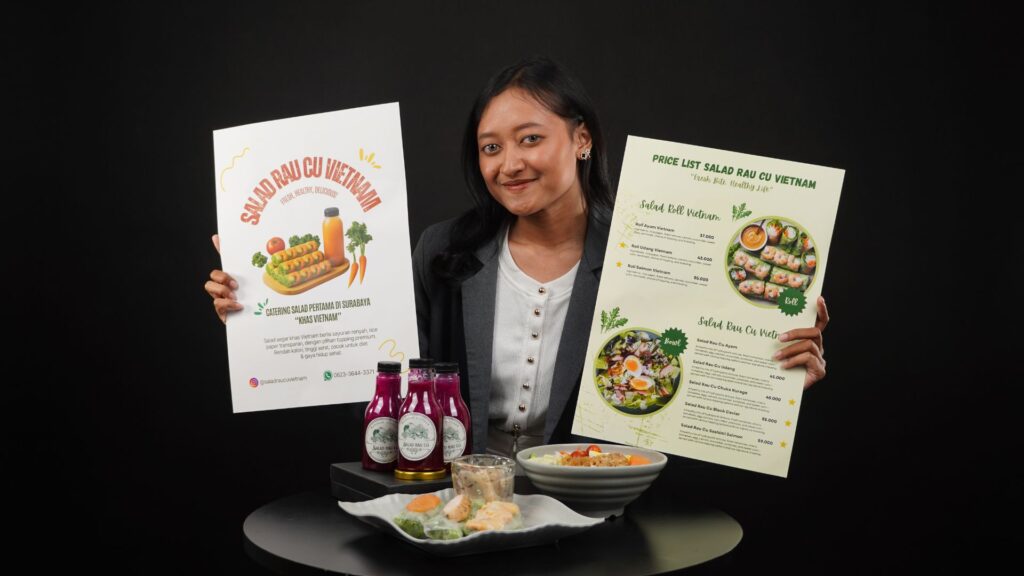 Dinda Fevi Anggraini Owner Salad Raucu Vietnam