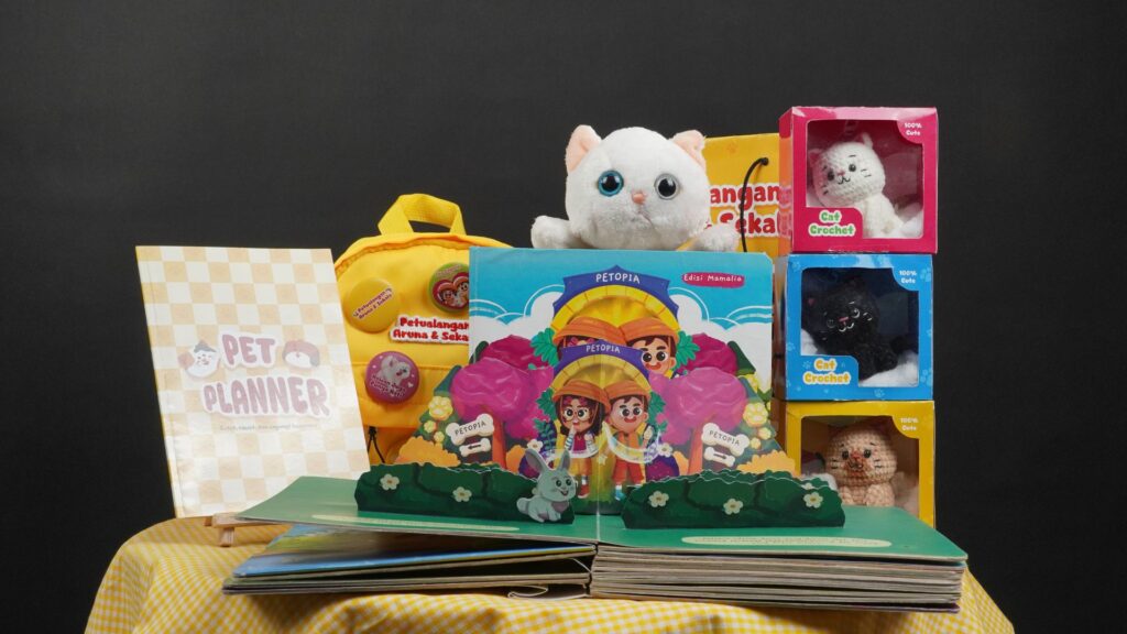 Pop Up Book Petualangan Aruna Sekala Karya Mahasiswa DKV Undika