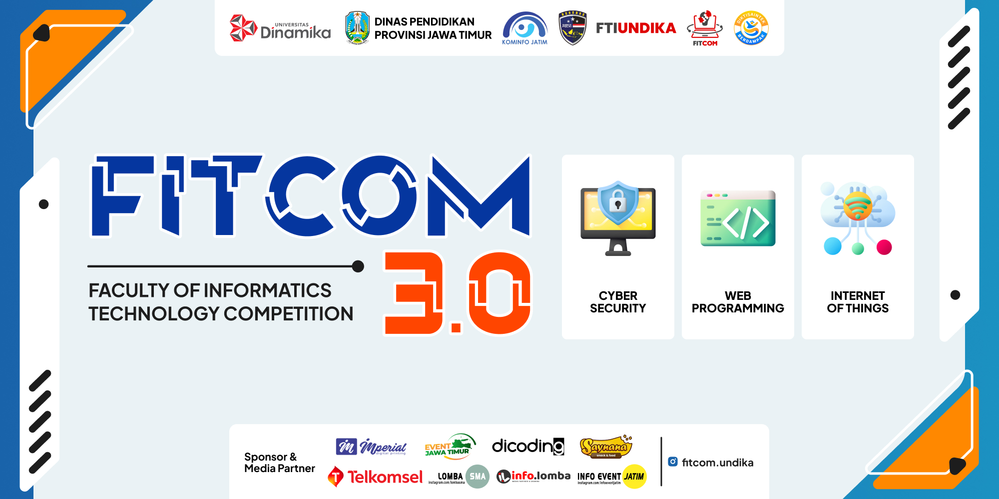 Daftar Peraih Juara FITCOM 3.0 2025 Universitas Dinamika