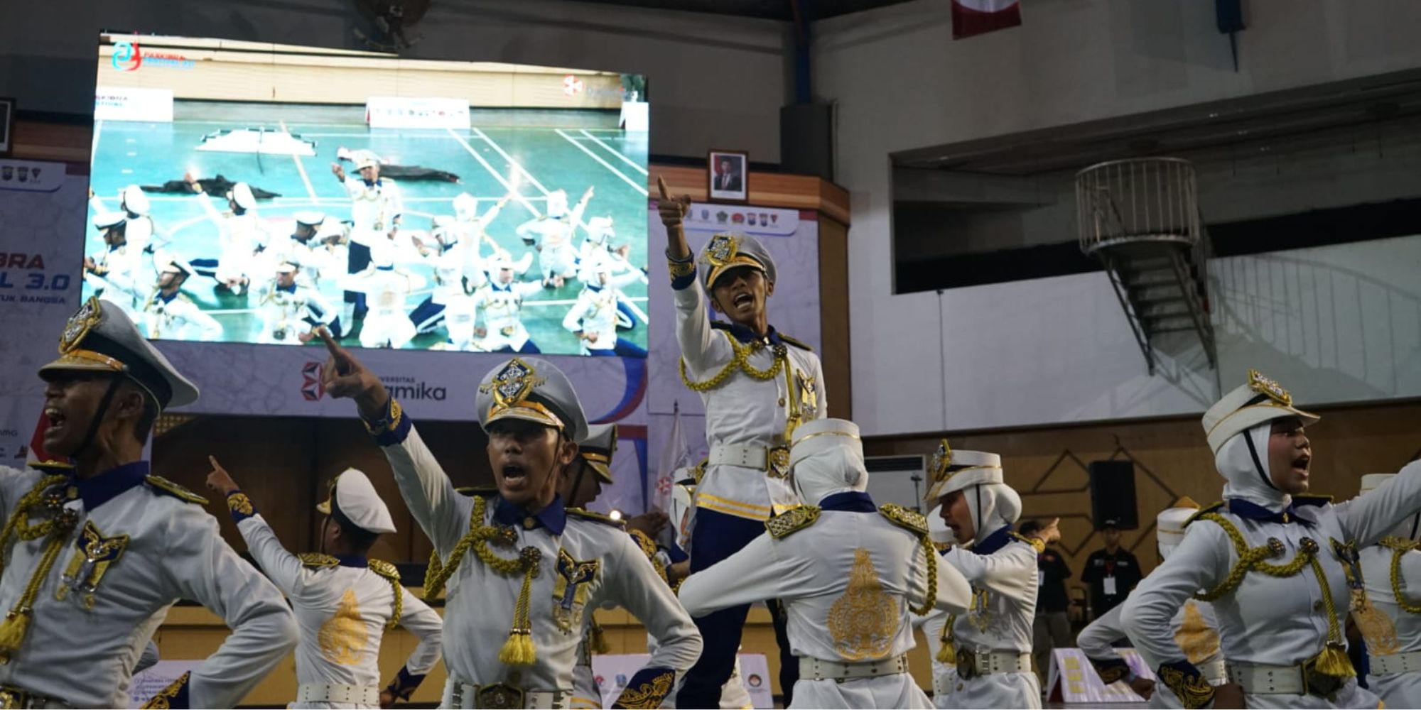 Daftar Peraih Juara Paskibra Festival 3.0 2025 Universitas Dinamika