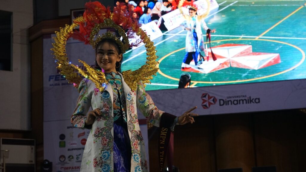 Salah Satu Peserta Bintang Pembaris Muda Paskibra Festival 3.0