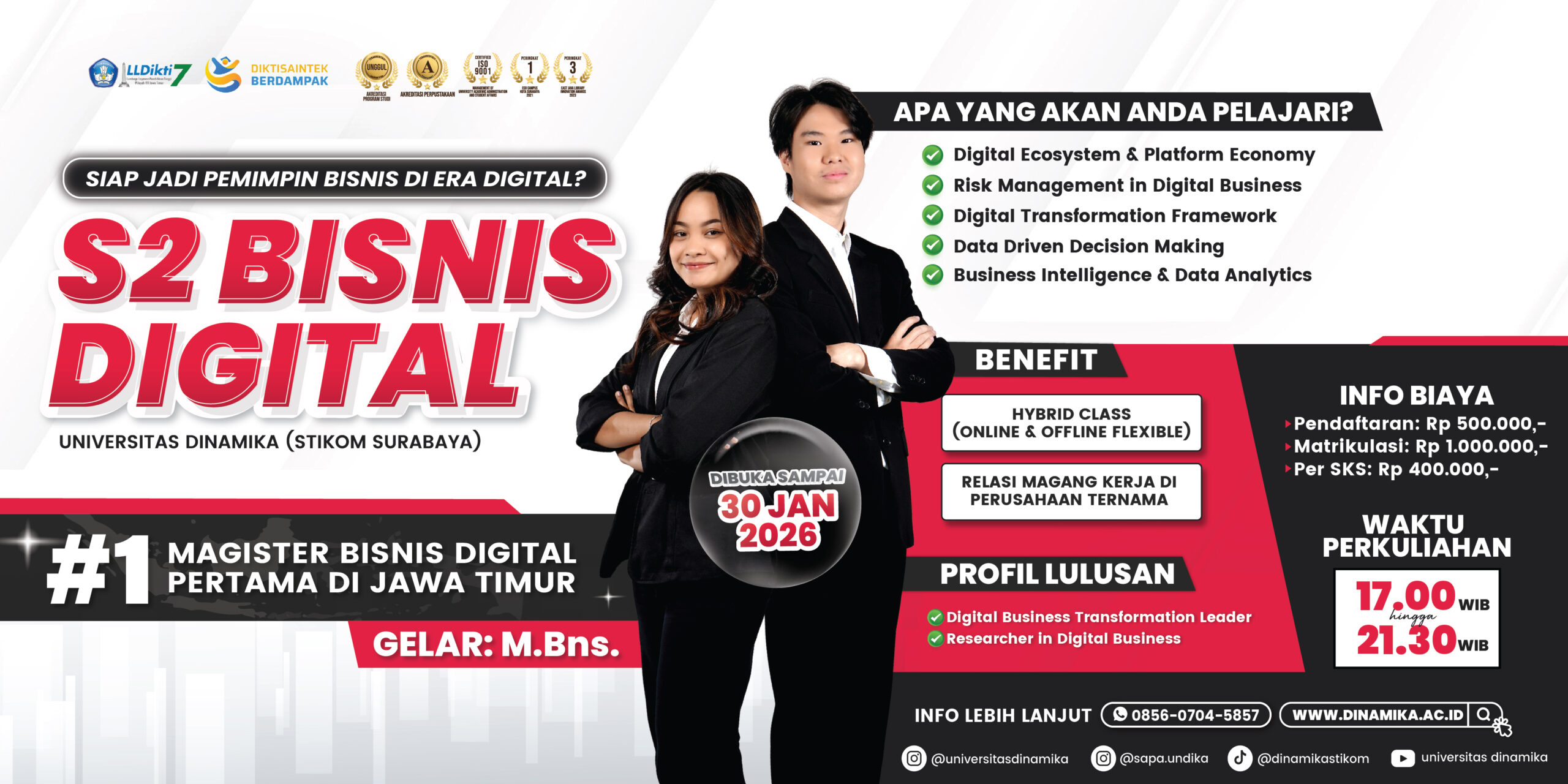 Studi S2 Bisnis Digital di Universitas Dinamika