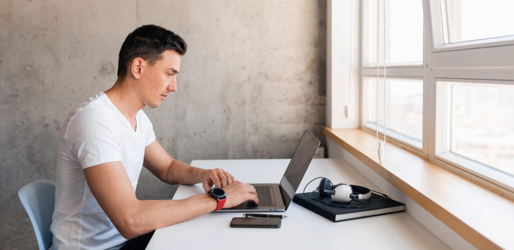 Ilustrasi Remote Work