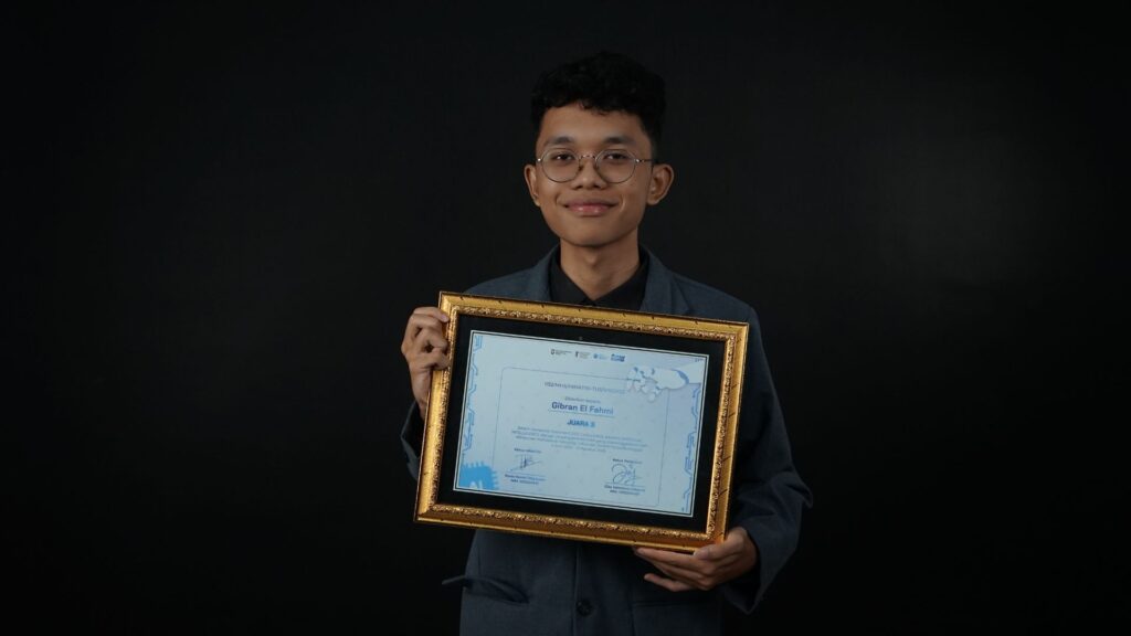 Gibran El Fahmi Mahasiswa TK Undika Peraih Juara AI Tingkat Nasional