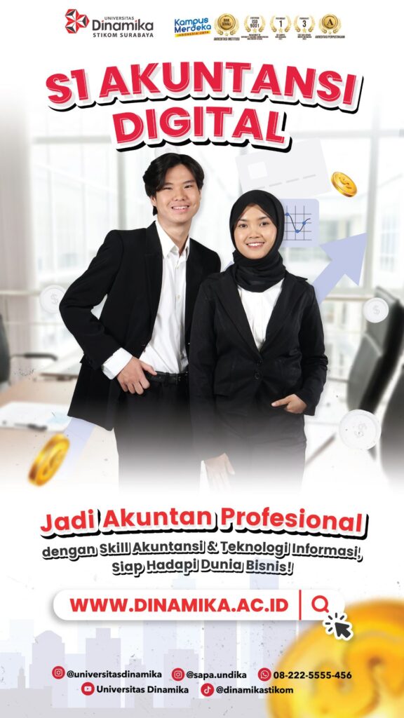 Poster S1 Akuntansi Digital Universitas Dinamika