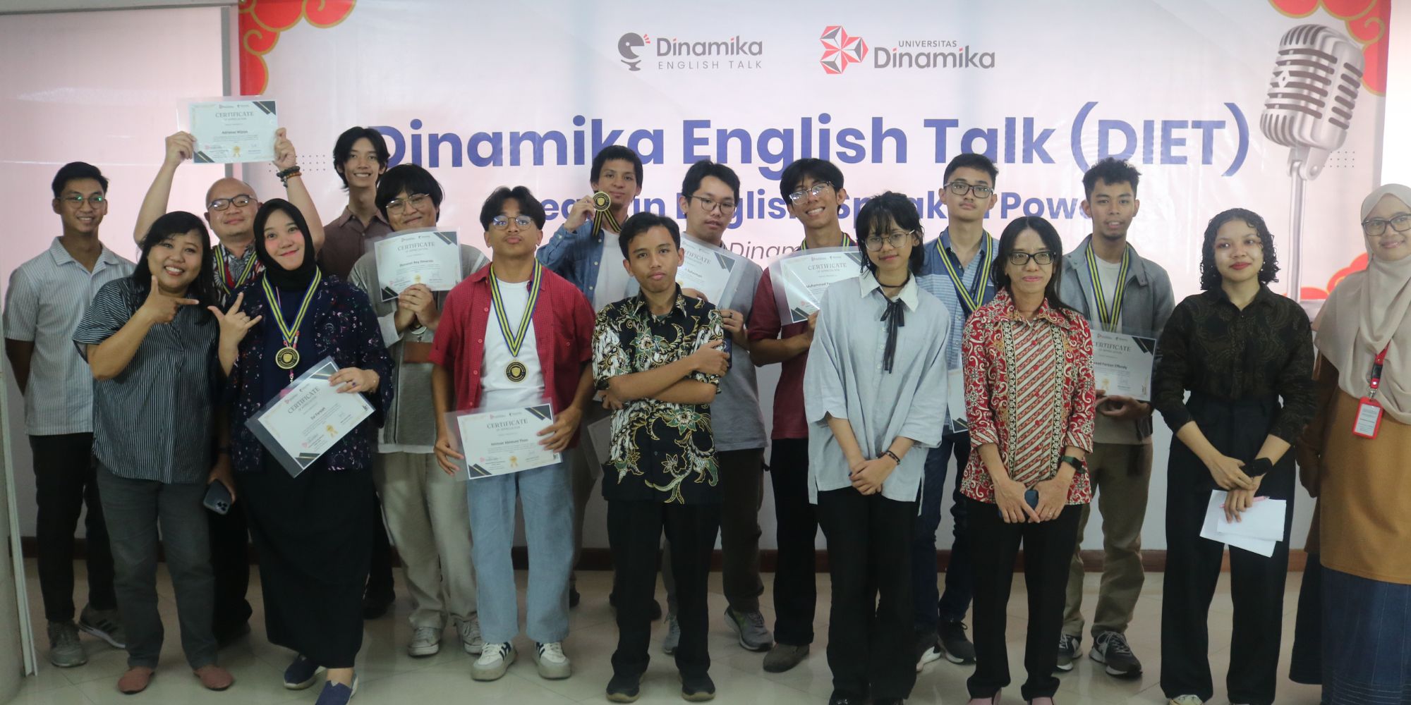 Dukung Lingkungan English-Friendly, Undika Gelar Dinamika English Talk