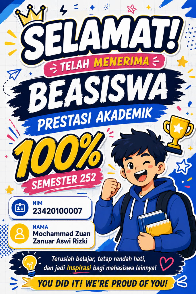 Pengumuman beasiswa 252