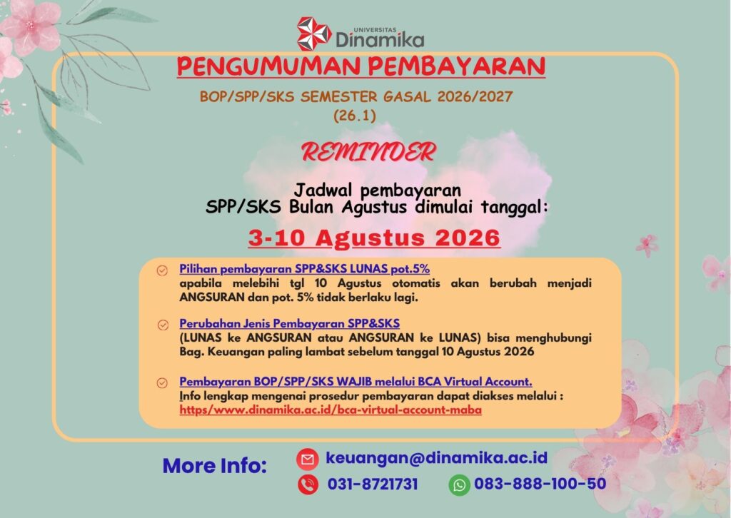 Pengumuman Tagihan Agustus 261